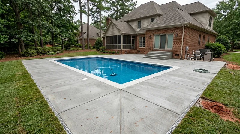 Concrete Pool Decks Raleigh